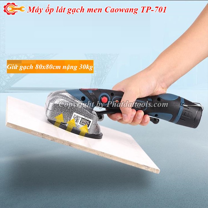 Máy Rung Ốp Lát Gạch Caowang Tp701 2 Chức Năng Rung Và Hít Gạch Chính Hãng Giá Cạnh Tranh Bảo Hành 6 Tháng