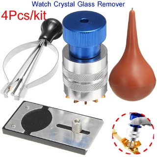 ❁❁Set 4 dụng cụ tháo gỡ mặt kính đồng hồ an toàn tiện lợi