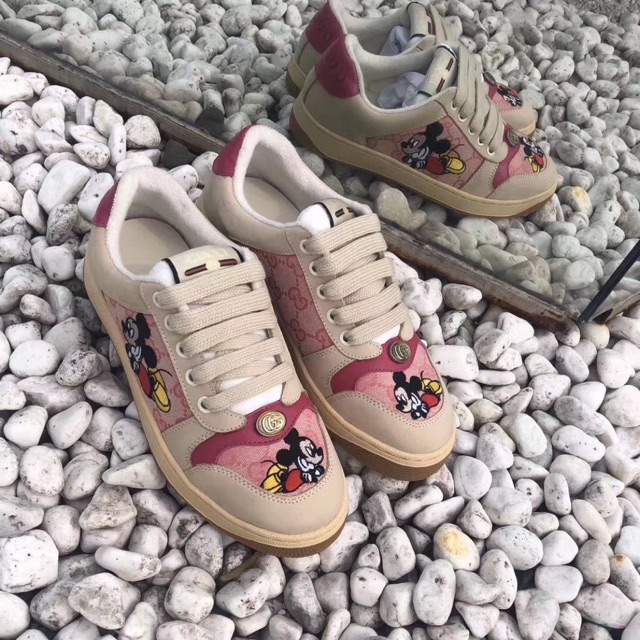 Giày thể thao Gu ci Mickey hàng Siu cấp nha đủ sz nam nữ (chat trước check size ạ)