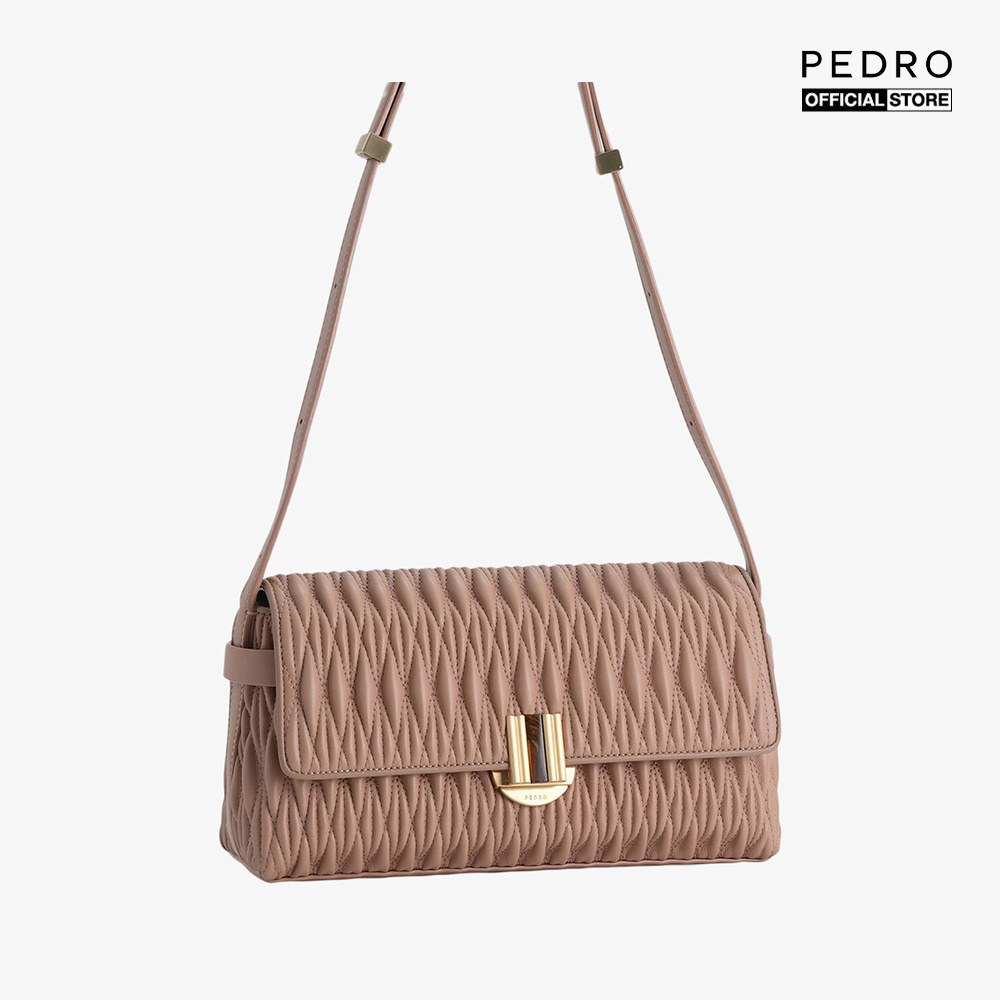 PEDRO - Túi đeo chéo nữ Precious Stone Closure PW2-76390055-35