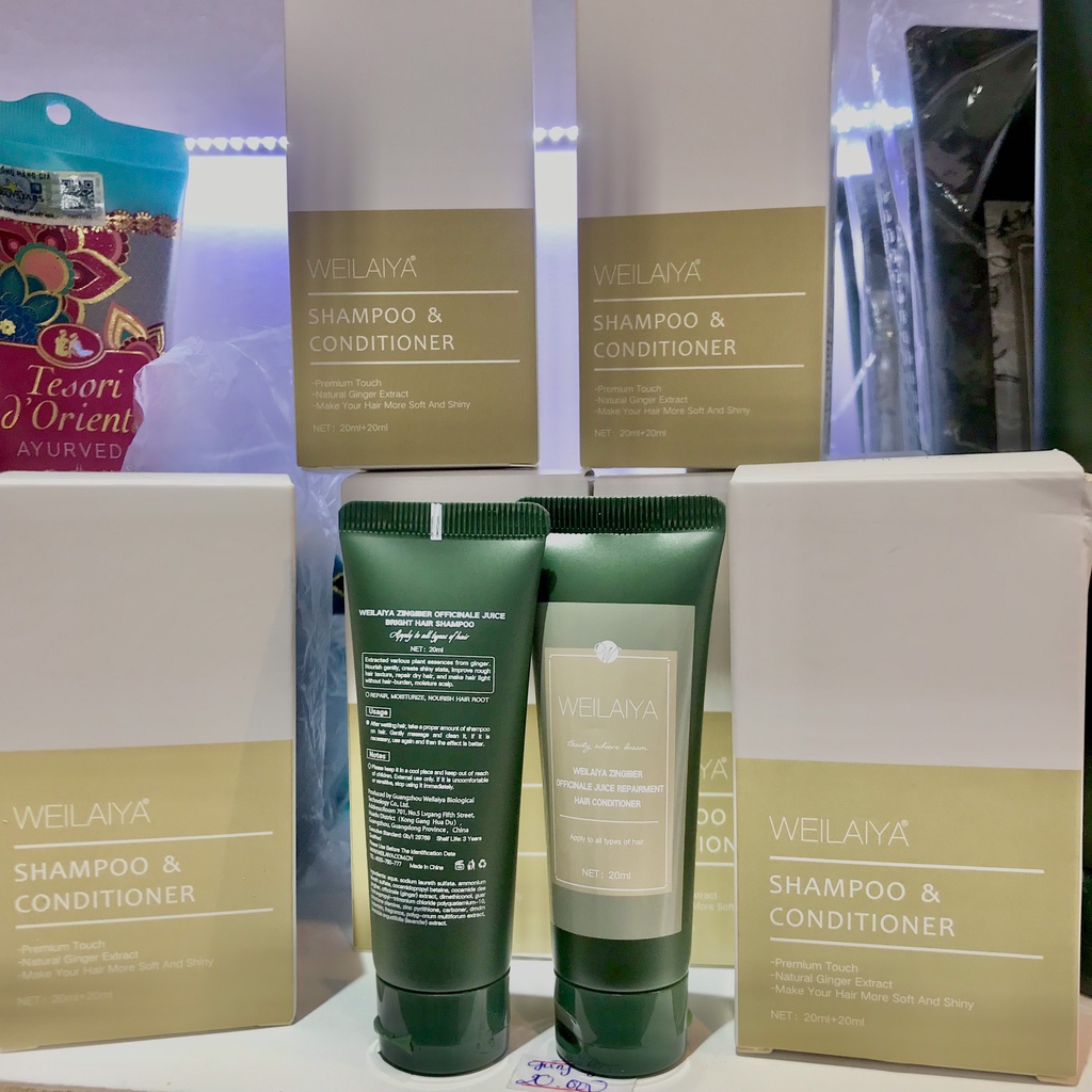 SÉT GỘI GỪNG MINI