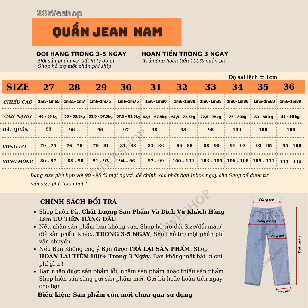 Quần jean nam ống suông rộng nam, Quần baggy nam hottrend hàn quốc 2021 - FREESHIP | BigBuy360 - bigbuy360.vn