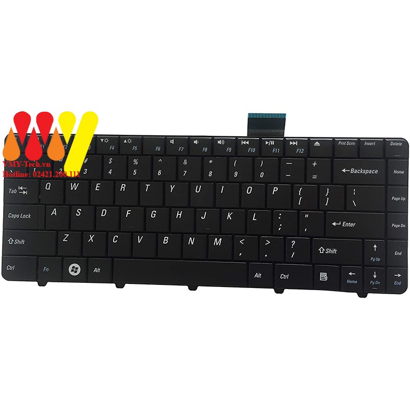 Bàn Phím Laptop Dell Inspiron 11Z 1110 P03T 11Z Mini 1110 0GCT7Y GCT7Y NEW 100%