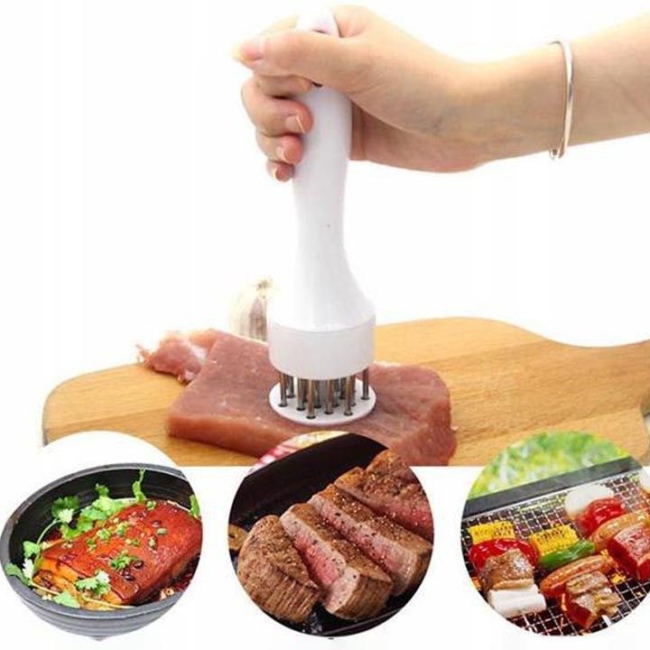 Dụng cụ dằm thịt,Dụng cụ châm bì, xăm bì làm mềm thịt, làm heo quay da giòn
