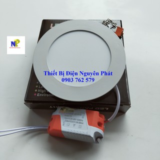 [COMBO] 10 Đèn Led Panel Âm Trần Siêu Mỏng 6w Tròn