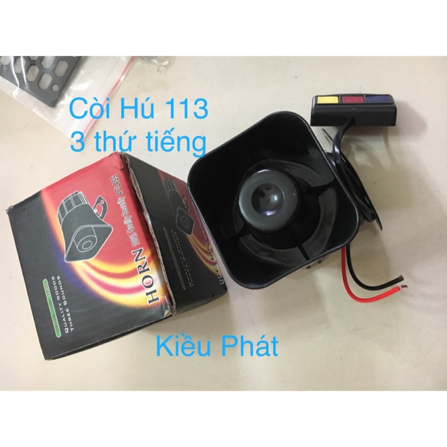 Kèn - Còi Hú 113 Có 3 Thứ Tiếng