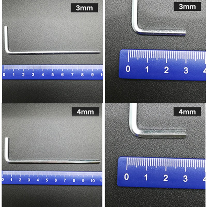 Cơ lê lục giác chữ L bằng thép 45 nhiều kích cỡ tiện dụng