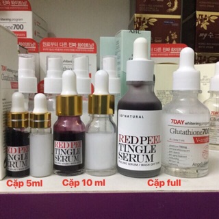 Cặp đôi thay da dưỡng trắng lên tông sau 7 ngày 7day & redpeel