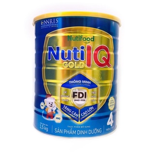 Sữa bột Nuti IQ Gold số 4 1,5kg