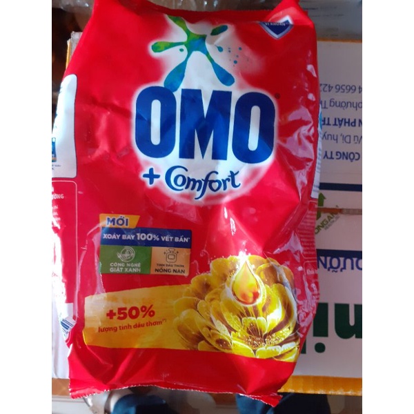 bột giặt omo + comfort gói 720g [ mẫu mới thơm hơn ]