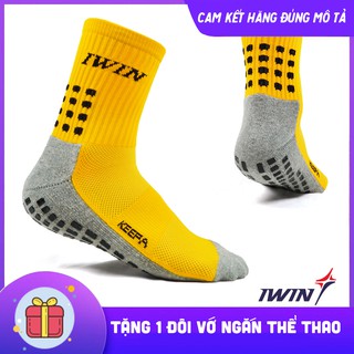 Tất chống trơn thể thao IWIN KEEPA - Tặng 1 đôi vớ ngắn thể thao