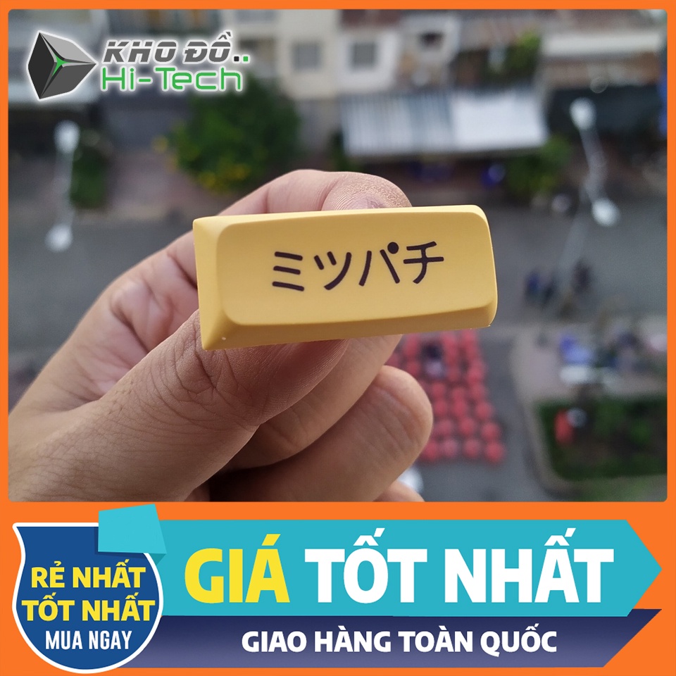 Keycap Honeybee (lẻ) cho bàn phím cơ XDA profile, chất liệu PBT Dye-sub