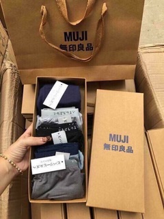 Quần sịp đùi nam Muji set 5 chiếc