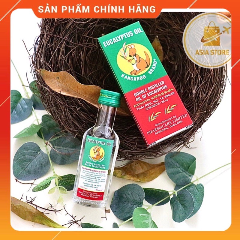 🦘 Dầu Khuynh Diệp Kangaroo Thái Lan 🇹🇭 Dành Cho Mẹ Và Bé Trước / Sau Khi Sinh