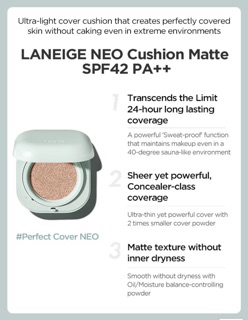 Phấn nước mới ra mắt Neo Cushion Laneige (không kèm lõi refill)