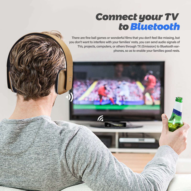 Thiết Bị NhậN TruyềN Âm Thanh Bluetooth 2 Trong 1 NFC Cho TV / Xe Hơi / MP3
