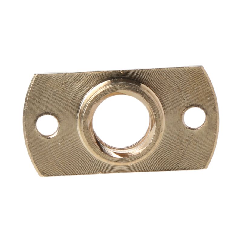 Đai Ốc T8 2mm Chì 8mm Bằng Đồng Thau T8x8mm Cho Máy CNC