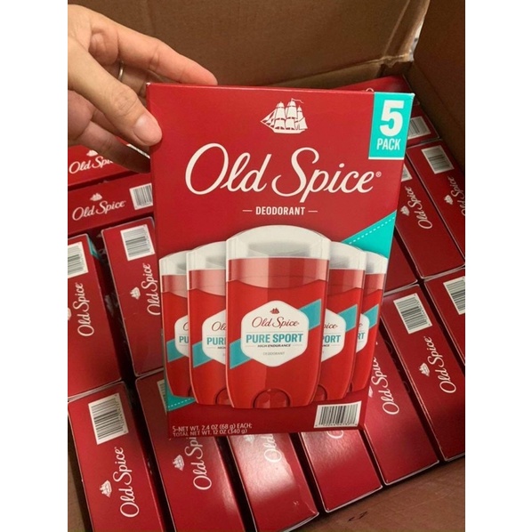 Lăn khử mùi nam Old Spice pure sport 68g -85g nhập Mỹ