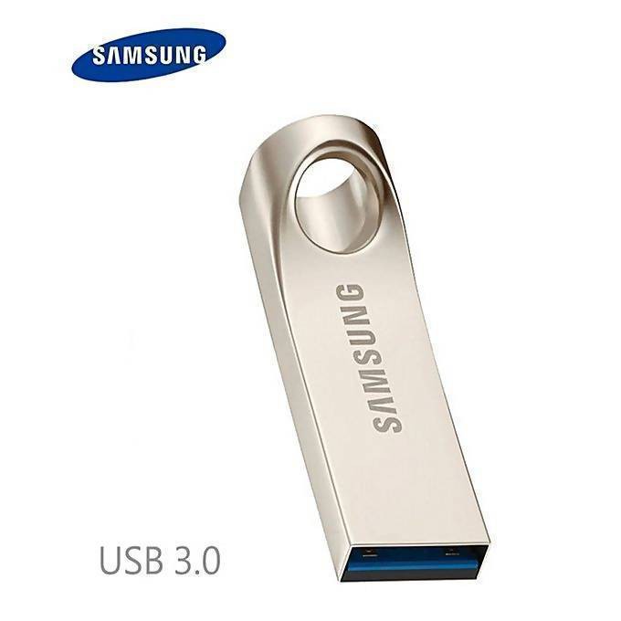 USB Samsung 8GB - Silver Metal Pendrive 3.0