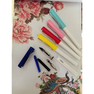 Combo bút mực xóa ( 3 bút + 20 ống mực )