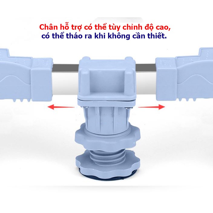 Chân đế tủ lạnh 1 cánh,2 cánh, 4 cánh, máy giặt, máy sấy kích thước lớn tải trọng 800kg