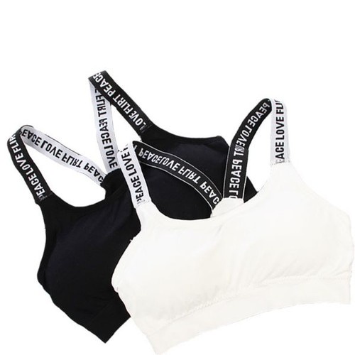 Combo 2 Áo Bra 5043 Thể Thao 2 Dây Khỏe Khoắn Năng Động Freesize Cho Bạn từ 43 Đến 56kg