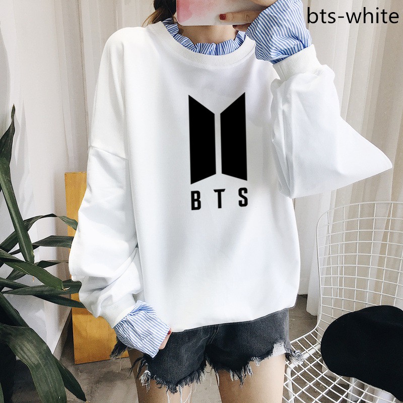 Mới Áo Hoodie Kpop Bts Exo Blackpink K-pop Twice Got7 Monsta X Seventeen