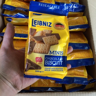 | Túi Bánh Quy Đức| LEIBNIZ Minis Biscuit Chocolate 100g