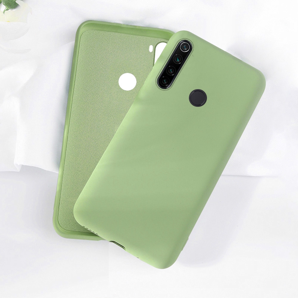 Ốp Lưng Silicone Mềm Màu Trơn Đơn Giản Cho Huawei Y9 2019 Y6S Y6 Pro Honor 8x P40 P30 Pro