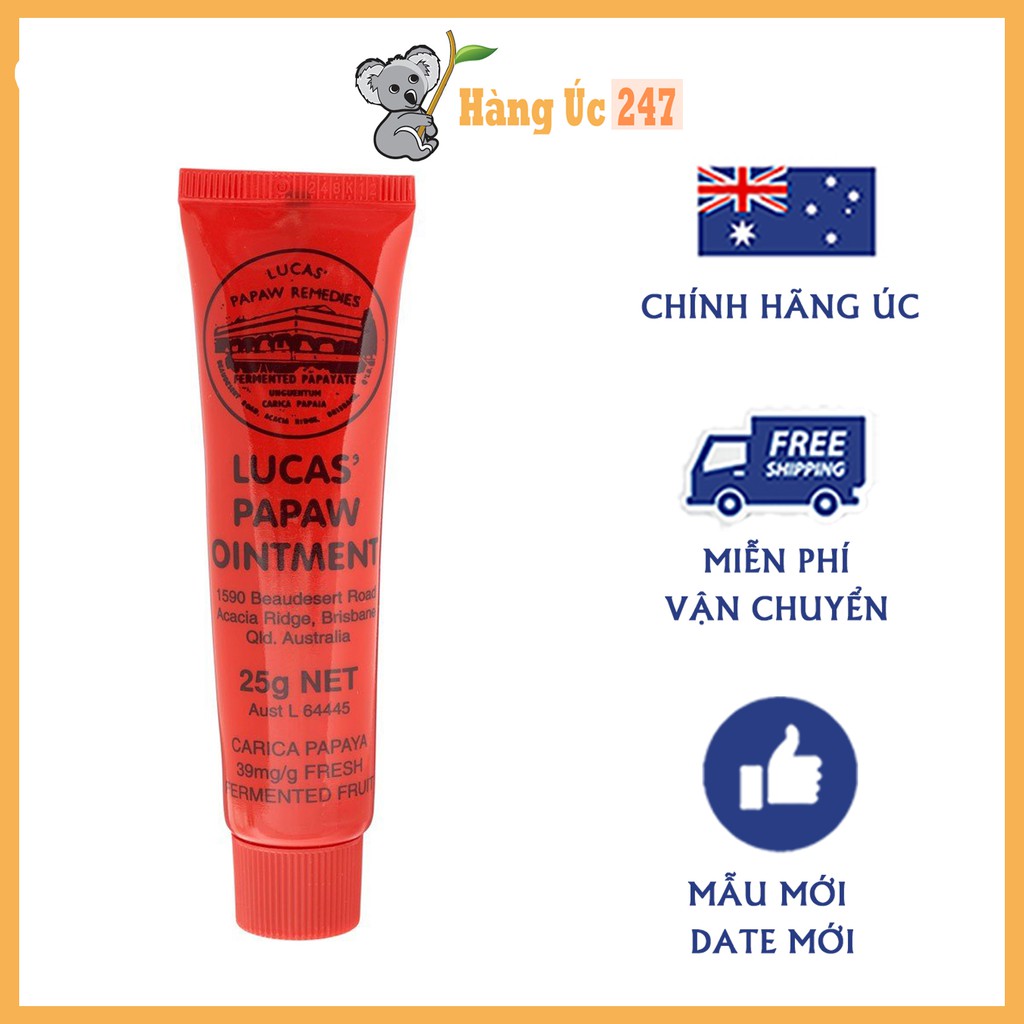 Kem đa năng đu đủ Lucas Pa Paw Ointment của Úc