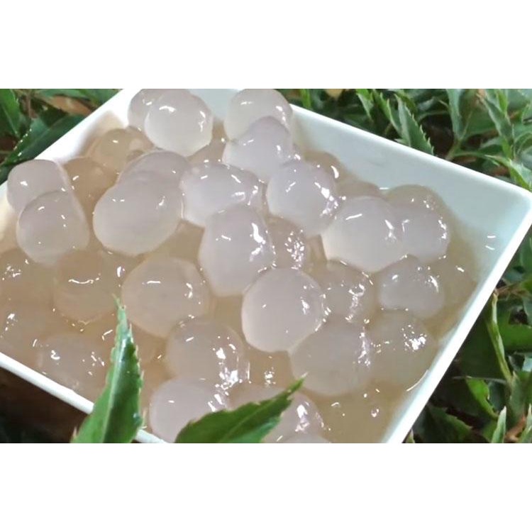 Trân Châu Trắng Thái Lan Hạt Lớn, Bột Báng Thái Jade Leaf 400g-PC60