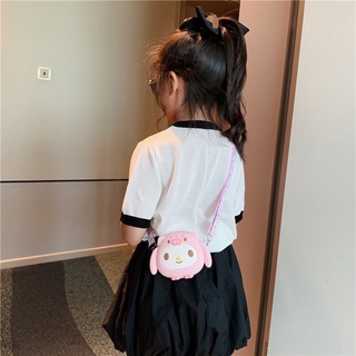 Túi đeo chéo silicon Hello kitty