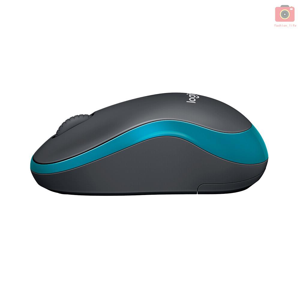 Chuột không dây logitech m185 2.4g màu xám không gây ồn cao cấp