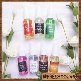 [ Mùi Ngọt] Xịt Thơm toàn thân Bath&Body Works, Victoria's Secret- 30ml & 10ml