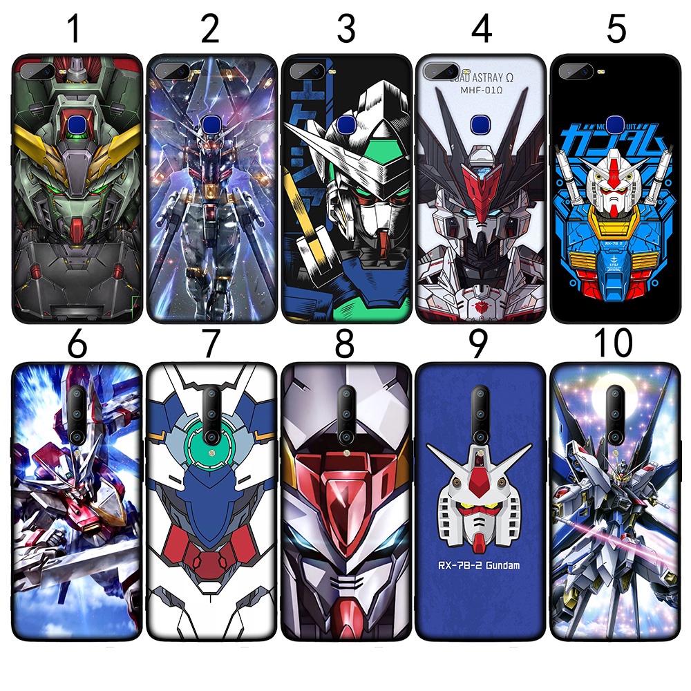 D45 Ốp Điện Thoại Silicon Mềm In Hình gundam Cho redmi 5plus 9 9a 9c 9t