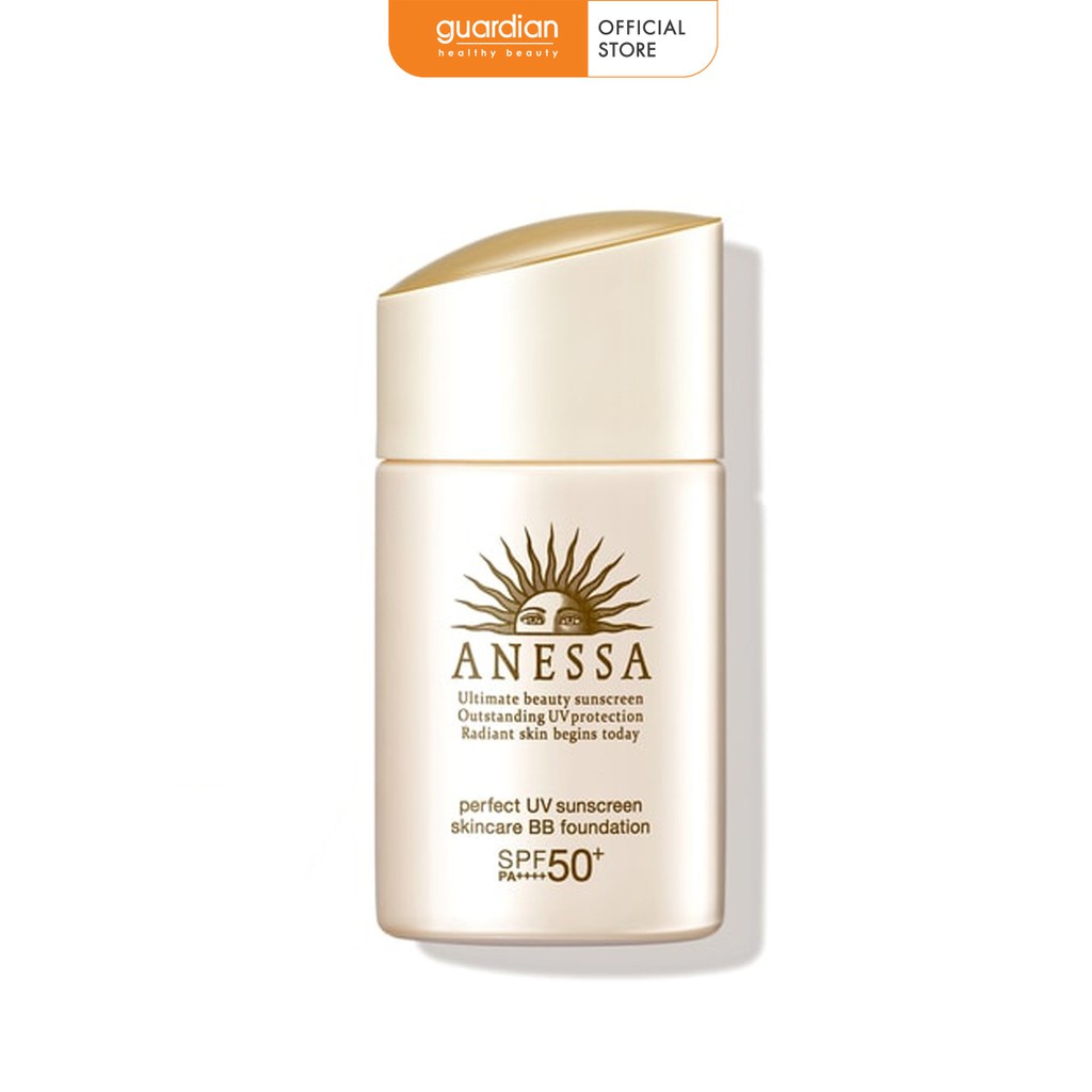 Kem Trang Điểm Chống Nắng Anessa Perfect BB Base Beauty Booster Spf50+ Pa++++ Tông Sáng (25ml)