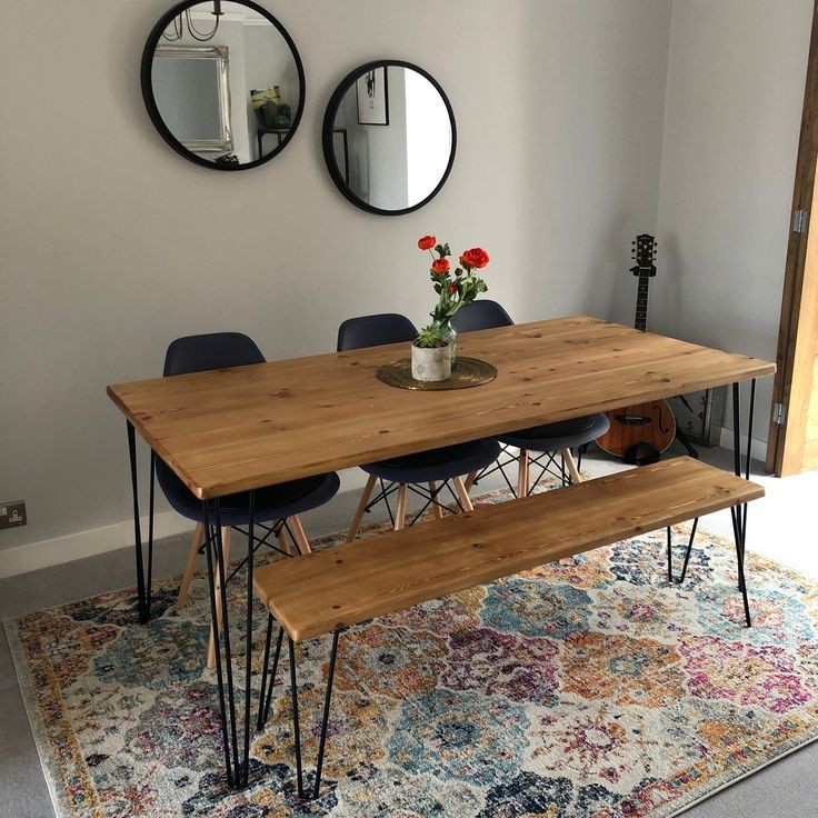 Ghế băng dài Vitage Chair - làm ghế cho bàn ăn, bàn học, ghế ngồi chờ, ghế ngồi đi giầy siêu chill