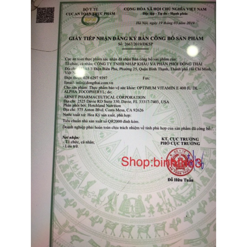 Optimum vitamin E 400 IU - Bổ sung vitamin E cho cơ thể, Hỗ trợ hạn chế quá trình oxi hóa