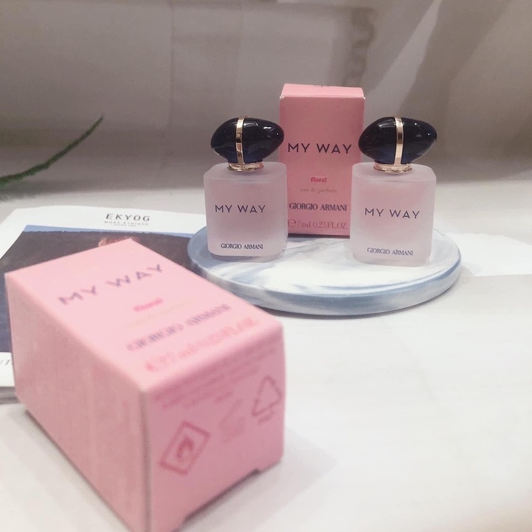 Mini Pháp- Nước hoa nữ 𝐌𝐲 𝐖𝐚𝐲 𝐅𝐥𝐨𝐫𝐚𝐥 𝐆𝐢𝐨𝐫𝐠𝐢𝐨 𝐀𝐫𝐦𝐚𝐧𝐢 EDP 7ml