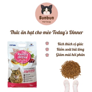 Thức ăn hạt Today’s Dinner cho mèo mọi lứa tuổi - Bunbun Pet Shop
