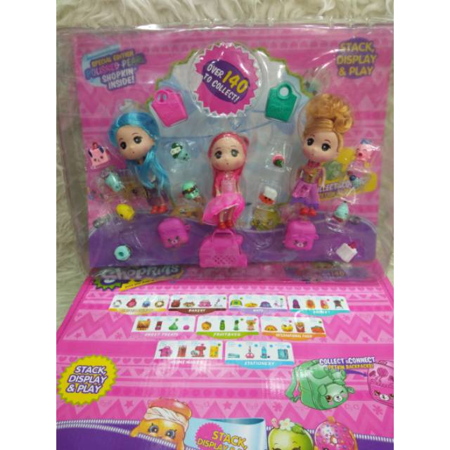 (hàng Mới Về) Bộ 5 Sản Phẩm Trang Điểm Shopkins Season