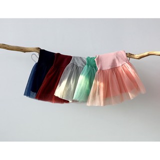 [Minkymom QC] Đầm Dây Thun Tăm Co Dãn Cho Bé Gái (Chuẩn chính hãng Quảng Châu)