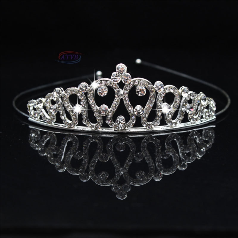 Vương miện công chúa đính đá lấp lánh