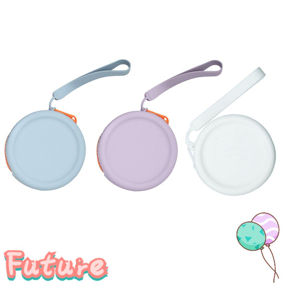 Ví Silicone Tròn Đựng Tiền Xu Cho Nữ