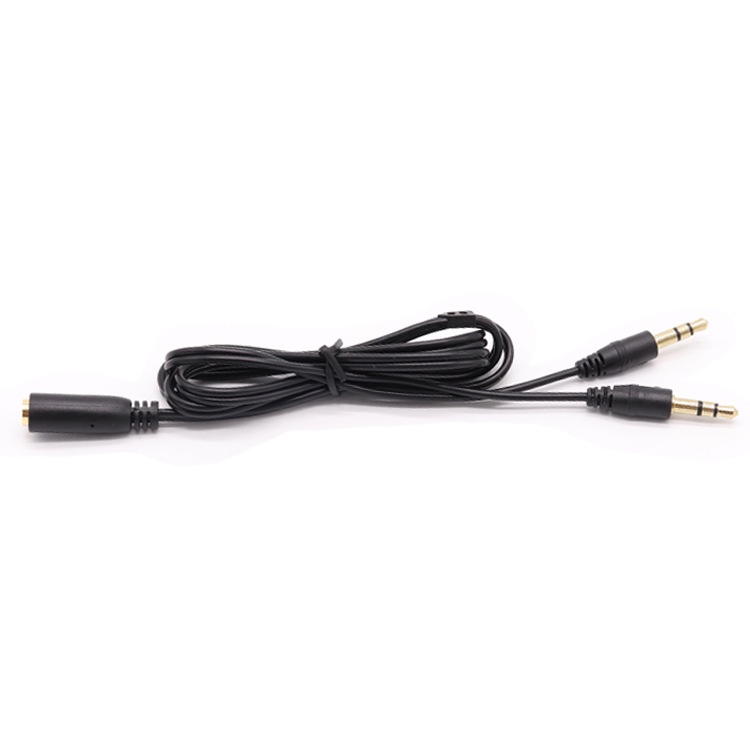 Jack Chuyển Đổi Tai Nghe 3.5mm sang 2 Cổng 3.5mm cho PC