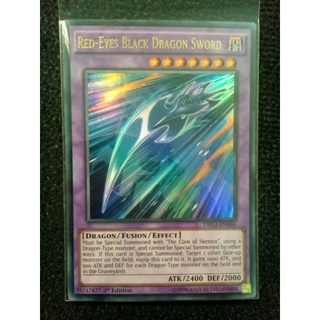 Thẻ bài yugioh red-eyes black dragon sword