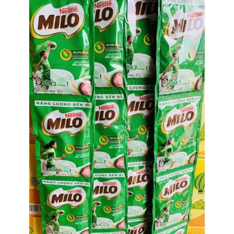 Milo nestle dây 10 gói × 22g