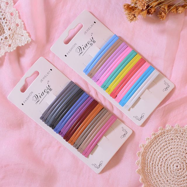 Set 20c kẹp tóc màu sắc