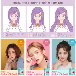 Kem nhuộm tóc phủ bạc molokai 60ml