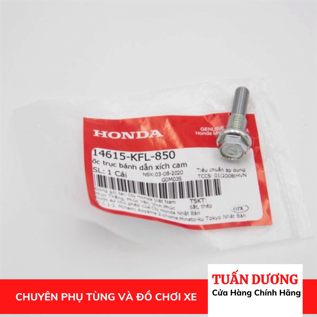 Ốc bánh tỳ xích cam lắp cho dream và wave honda các loại -đẹp như zin 100%